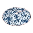 thumbnail image 2 of Kll Blue Shells Christmas Tree Skirt 48",Party Decorations Farmhouse For Christmas Decorations Holiday Party, 2 of 8