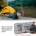 thumbnail image 4 of Plastic Fishing Tackle Box Fishing Lure Storage Case Fishing Bait Storage Organizer, 4 of 4