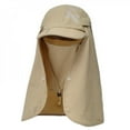 thumbnail image 3 of 1Pc Outdoor Flap Caps Hat Quick Drying Sunshade UV Protection Packable Foldable Sportswear Accessories D, 3 of 6