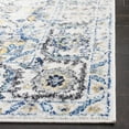 thumbnail image 4 of SAFAVIEH Madison Katina Traditional Oriental Area Rug, Grey/Ivory, 8' x 8' Square, 4 of 11