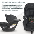 thumbnail image 5 of UPPAbaby Mesa V2 Asiento infantil para automóvil/Fácil instalación/Innovadora tecnología SmartSecure/Base + Inserto infantil robusto incluido/Accesorio directo para cochecito/Jake (carbón vegetal), 5 of 5