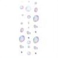 thumbnail image 1 of 2M Bubble Flag Telones de fondo 3D Floating Kids Birthday Party Supplies (Violeta), 1 of 3