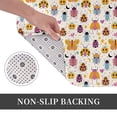 thumbnail image 6 of Sikiie cute bugs Print Flannel Anti-slip Floor Mat 16x24in, Thickened Dustproof Entrance Door Mat Floor Mat for Kitchen, Bathroom, Laundry Room, 6 of 7
