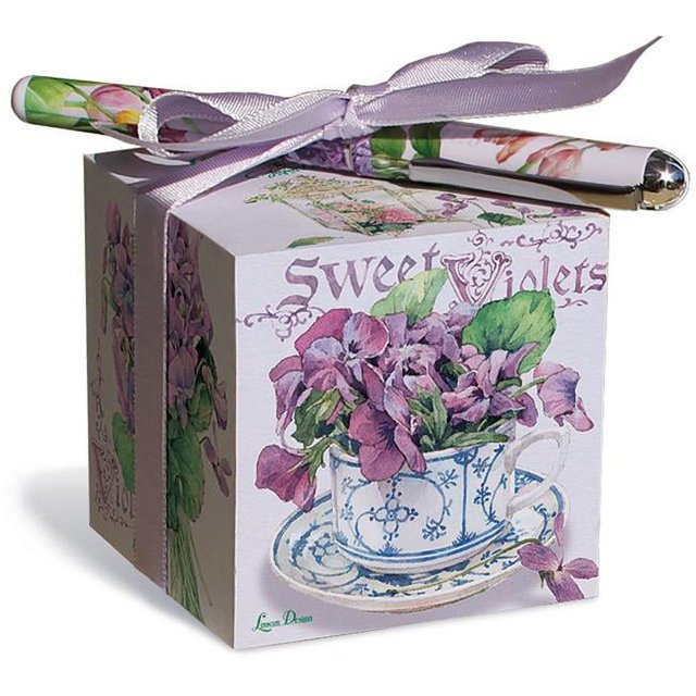 Lissom Design 24072 Ensemble de Blocs de Papier Violets Sucrés