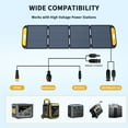 thumbnail image 2 of VTOMAN VS220 Pro Folding Solar Panel 220W 48V,23% High Conversion with MC-4 & IP67 Waterproof,Clean Power Supply for Camping,RV,Power Station, 2 of 9