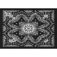 thumbnail image 1 of Ahgly Company Machine Washable Indoor Rectangle Transitional Gray Area Rugs, 8' x 10', 1 of 7