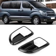 thumbnail image 1 of Car Decoration Door Handle Cover 2pcs Carbon Fiber Style Inner Door Handle Trim Fits For Hyundai Grand Starex H1 2019 ANGGREK Interior Door Handle Cover, 1 of 8