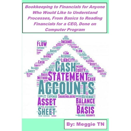 Bookkeeping to Financials for Anyone Who Would Like to Understand Processes, From Basics to Reading Financials for a CEO Done on Computer Program -
