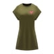 thumbnail image 1 of Vestido de verano para mujer, cómodo y moderno, con cuello redondo, para desplazamientos y vacaciones L, 1 of 7