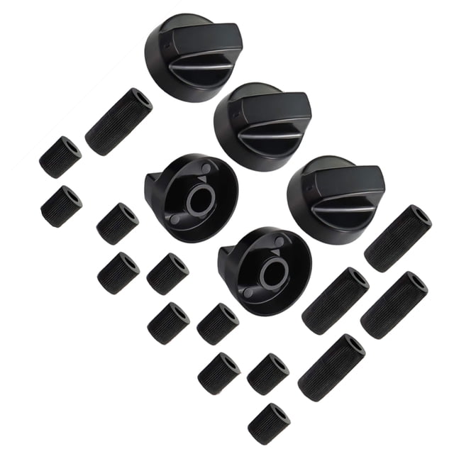 Ounissouiy Juego de 5 perillas de Control universales, juegos de horno y estufa, eléctricos, 5 juegos eléctricos universales, 5 juegos Cocina y Comedor