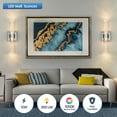 thumbnail image 4 of Crystal LED Wall Sconce Bathroom Vanity Fixture Modern Crystal Wall Lighting for Bedroom Living Room -Sliver, 4 of 13