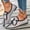 White, variant on Square Toe Bowknot Comfortable Women's Casual & Dress Shoes Daily Wear Spring Summer Plus Size Office Work White 7.5