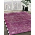 thumbnail image 2 of Ahgly Company Indoor Rectangle Mid-Century Modern Burnt Pink Oriental Area Rugs, 4' x 6', 2 of 6