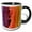 Black/White, variant on 3drose, Peru, Chincheros. Textiles Workshop - Sa17 Mde0163 - Michael Defreitas, 11oz Mug
