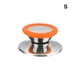 thumbnail image 3 of Perilla Universal de Acero Inoxidable Moyic para Tapa de Olla Antiescaldado Naranja Pequeño, 3 of 6
