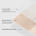 thumbnail image 5 of 10pcs Self-adhesive Splash Wall Tiles, 10x10 Inch Self-adhesive Subway Tiles, High Quality Pink, Suitable for Kitchen and Bathroom Walasy DIY Home Decoration, Waterproof and Oil-proof, Easy to Clean, 5 of 6