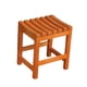 thumbnail image 4 of Banco de ducha, asiento esquinero para baño, mueble pequeño multiusos, taburete de ducha impermeable, banco de sauna para bañera o ducha. Marrón claro, 4 of 8