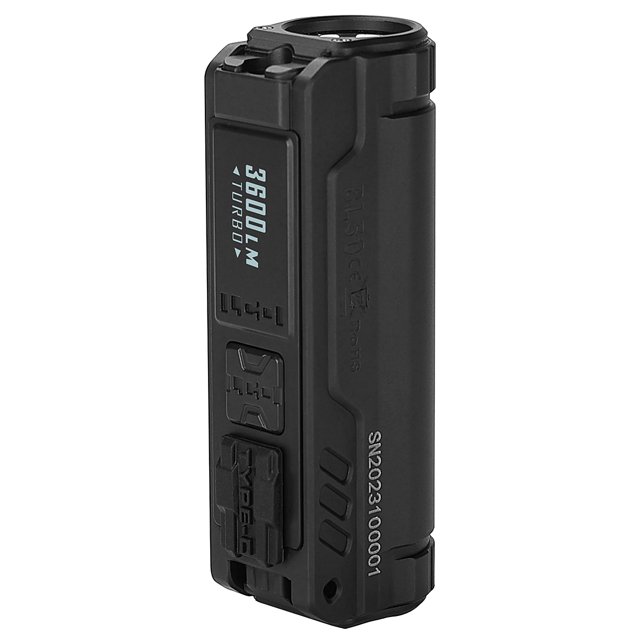 IMALENT BL50 EDC Flashlight 3600 Lumens Cree XHP50 HI LED Type-C Rechargeable Dual Light Source for Camping and Work Lights.