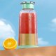 thumbnail image 1 of Licuadora de frutas portátil, exprimidor de mano, mini licuadora USB para batidos, malteadas, jugos de frutas, licuadora portátil de 400 ml y 4 cuchillas para deportes y viajes,, 1 of 5