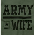 thumbnail image 2 of US Army Wife Military Star Logo Women Crewneck Sweatshirt Brisco Brands S, 2 of 6