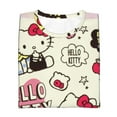 thumbnail image 4 of Hello Kitty T Shirts For Girls Boys, 3d Print Cartoon Graphics T Shirt, Youth Crewneck T-Shirt, Unisex Short Sleeve Top Tees Age 4-16 Years, 4 of 7