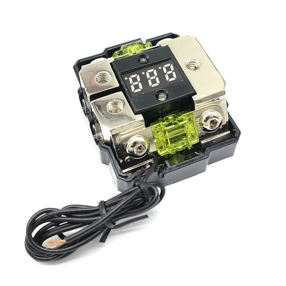 Furulu New Car Audio Amplifier Fuse Holder Power Fuse Distribution Block Splitter 100A