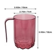 thumbnail image 2 of unbranded 2Ud Vaso Para Cepillo De Plástico Morado Resistente Para Uso Diario En, 2 of 8