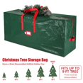 thumbnail image 4 of Bolsa de almacenamiento para árbol de Navidad, estuche de almacenamiento para vacaciones, bolsa impermeable con cremallera y asas de transporte, 4 of 8