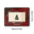 thumbnail image 3 of A Christmas Draining Mat Diatom Mud Easy Care Absorbent Pad Kitchen Tabletop Heat Resistant Insulation Pad Style A, 3 of 6