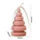 thumbnail image 3 of Fiudx Vela Perfumada con Aroma a Árbol de Navidad, Cera Rosa, Decoración Acogedora para El Hogar, Ideal para Repisas, Mesas, Regalo de Navidad y Festividades, Sin Llama, 10 X 5 X 5 Cm, 3 of 6