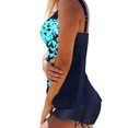 thumbnail image 2 of Ensemble Tankini pour Femmes Maillot de Bain Rembourré, 2 of 3