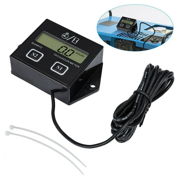 Engine Tachometer Digital Tachometer / Hour Meter for 2 & 4 Stroke