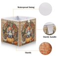 thumbnail image 4 of Storage Basket Foldable Open Organizers for Clothes Toys Books15.75x10.63x6.96in Pumpkin Old Elf, 4 of 8