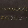 thumbnail image 6 of K-KED 3~20mm Open Jump Rings Loops Split Rings Connectors for DIY Delicate Jewelry Making-1.0X10MM-1000PCS-Mute gold, 6 of 9