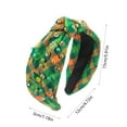 thumbnail image 3 of PRETXORVE St Patricks Day Decorations, St. Patrick's Day Rhinestone Encrusted Hair Bands for Women Vintage Classicss Green Small Fragrant Wind Hair Accessories Hairpin, 3 of 6