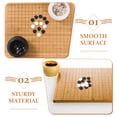 thumbnail image 2 of KAKOWELY go stones 200pcs Go Chess Pieces Compact Chess Piece Go Chess Pieces Craft Pieces0.55"X0.55"X0.2", 2 of 5
