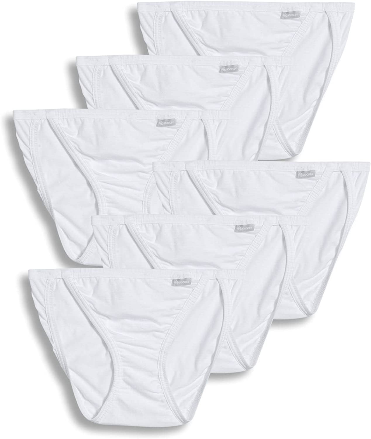 Jockey Women's Underwear Elance String Bikini 6 Pack