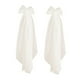 thumbnail image 5 of 2 piezas de velos de hombro para vestido de novia, accesorios para vestidos, suministros de fiesta, chal corto Beige Blanco, 5 of 9