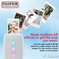 thumbnail image 4 of Fujifilm Instax Mini Link 3 Smartphone Printer – Clay White Bundle with a Protective Case, Twin Pack Instant Film (20 Sheets), Hanging Photo Frames, and Premium Microfiber Cleaning Cloth, 4 of 7