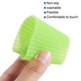 thumbnail image 4 of Uxcell Silicone Protective Anti-slip Bottom Mug Cup Sleeve Water Bottle Boot Green 4 Pack, 4 of 5