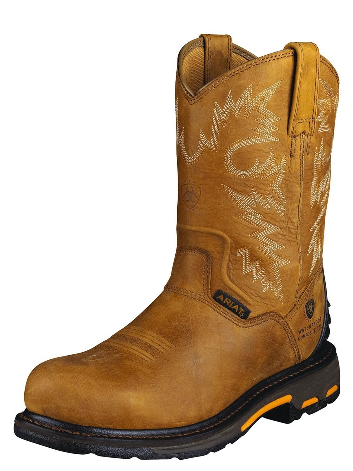 Ariat Men's Workhog Round Toe Waterproof Composite Toe Work Boot