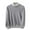 Gray, variant on Bpmpbo Mens Crewneck Sweater Solid Color Slim Fit Soft Comfortable Knit Pullover Fall Winter Long Sleeve Casual Top