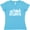 Aqua, variant on Inktastic Atlanta Skyline Grunge Women's V-Neck T-Shirt