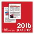thumbnail image 3 of Navigator Premium Multipurpose Copy Paper, 97 Bright, 20 lb Bond Weight, 8.5 x 11, White, 500 Sheets/Ream, 5 Reams/Carton | Order of 1 Carton, 3 of 3