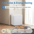 thumbnail image 3 of DIMEDEAL 2.0 Cu.Ft Chest Freezer, Compact Mini Deep Freezer with 7 Temp Settings & Removable Basket, Top Door Free-Standing Freezer for Home, Dorm, Garage, Office, Apartment & Basement, 3 of 8