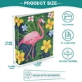 thumbnail image 3 of FORMRS 3 Ring Binder 1.5 inch with Pockets Set of 2 Clip Board 200 Sheets Capacity, Pink Flamingo Pattern, 3 of 8