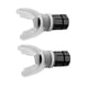thumbnail image 1 of Entrenador deportivo tu un 2 piezas respirador pulmonar silicona blanco, 1 of 5