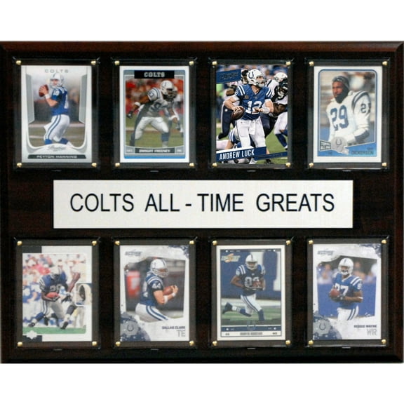 Indianapolis Colts 12'' x 15'' All-Time Greats Plaque