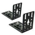 thumbnail image 3 of 2 Pieces Awning Brackets Awning Mount Awning Holder Heavy Duty Stainless Steel for SUV Off Road Car Roof Racks, 3 of 9
