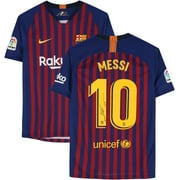 Lionel Messi Barcelona Autographed 2018-19 Home Jersey - ICONS - Fanatics Authentic Certified
